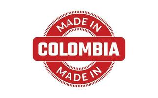 Made In Colombia Rubber Stamp vector
