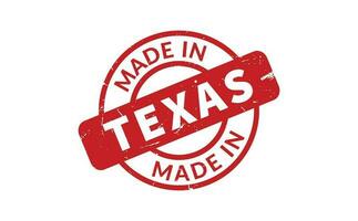 Made In Texas Rubber Stamp vector