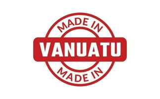 Made In Vanuatu Rubber Stamp vector