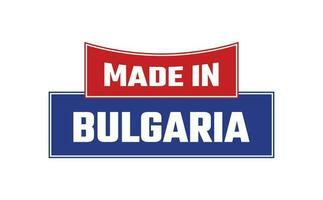 Made In Bulgaria Seal Vector