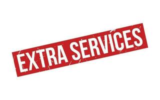 Extra Services Rubber Stamp Seal Vector