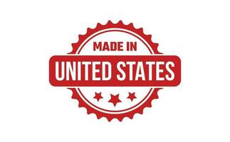 Made In United States Rubber Stamp vector