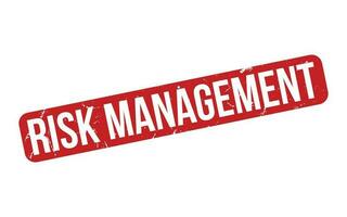 Risk Management rubber grunge stamp seal vector