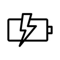 Battery load icon, vector illustration