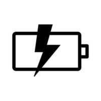 Battery load icon, vector illustration