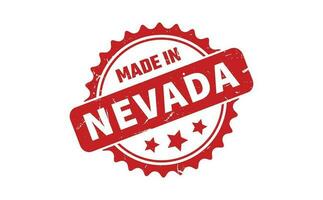 Made In Nevada Rubber Stamp vector