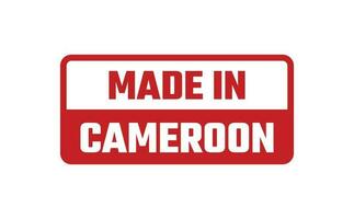 Made In Cameroon Rubber Stamp vector