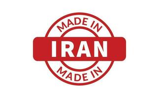 Made In Iran Rubber Stamp vector