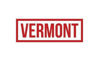 Vermont Rubber Stamp Seal Vector