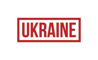 Ukraine Rubber Stamp Seal Vector