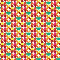 Bauhaus style Pattern Design vector