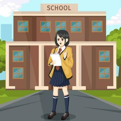 Back to School Design Illustration