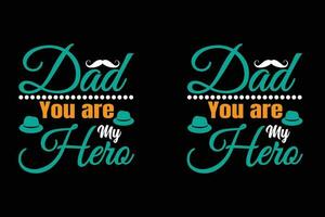 Fathers T-Shirt Design vector