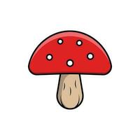 mushroom icon vector illustration design template