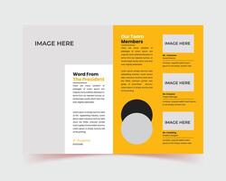 Brochure creative design, book cover, Trendy minimalist flat geometric design, back and inside pages, Vertical a4 format, company profile, flyer design, Multipurpose template with cover, vector