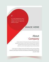 Brochure template layout, booklet business proposal, design, minimal business profile template layout, annual, report, minimal template layout design, corporate brochure vector