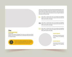 Professional corporate business brochure, Creative Business, modern abstract design, multi-page design, booklet template, book cover, Use it business presentations, flyer design vector