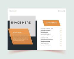 corporate company profile brochure, vector design, banner, webinar banner design, book cover, business proposal layout concept design, annual report, booklet.