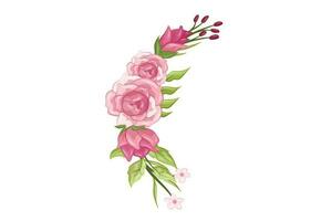 flower bouqet art illustration vector