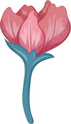 floral art design illustration