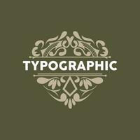 Vector Decorative Vintage Typography Elements, Greeting Card Design, Fancy Ornament Calligraphic Invitation, Retro Style Ribbon Labels And Badges