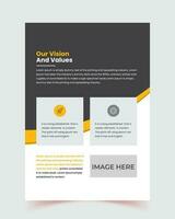 Corporate company profile brochure, cover with creative shapes, book cover, Corporate company profile, annual, report, booklet business proposal layout concept design. vector