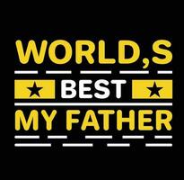 Father t shirt design vector