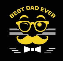 Father T shirt design vector