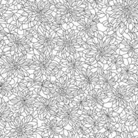 floral sin costura modelo. diagonal flor líneas modelo antecedentes. plano resumen flor líneas modelo. Derecho rayas textura antecedentes. línea modelo vector ilustración antecedentes.