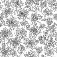 floral sin costura modelo. diagonal flor líneas modelo antecedentes. plano resumen flor líneas modelo. Derecho rayas textura antecedentes. línea modelo vector ilustración antecedentes.