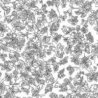 floral sin costura modelo. diagonal flor líneas modelo antecedentes. plano resumen flor líneas modelo. Derecho rayas textura antecedentes. línea modelo vector ilustración antecedentes.