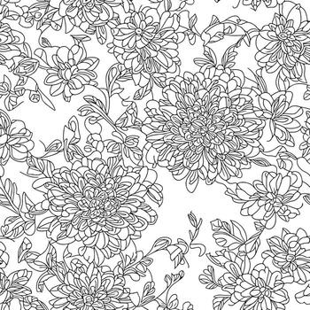 floral sin costura modelo. diagonal flor líneas modelo antecedentes. plano resumen flor líneas modelo. Derecho rayas textura antecedentes. línea modelo vector ilustración antecedentes.