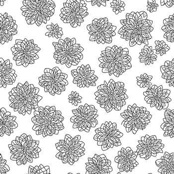 floral sin costura modelo. diagonal flor líneas modelo antecedentes. plano resumen flor líneas modelo. Derecho rayas textura antecedentes. línea modelo vector ilustración antecedentes.