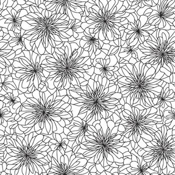 floral sin costura modelo. diagonal flor líneas modelo antecedentes. plano resumen flor líneas modelo. Derecho rayas textura antecedentes. línea modelo vector ilustración antecedentes.