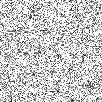 floral sin costura modelo. diagonal flor líneas modelo antecedentes. plano resumen flor líneas modelo. Derecho rayas textura antecedentes. línea modelo vector ilustración antecedentes.