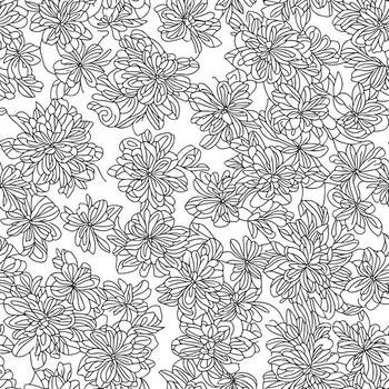 floral sin costura modelo. diagonal flor líneas modelo antecedentes. plano resumen flor líneas modelo. Derecho rayas textura antecedentes. línea modelo vector ilustración antecedentes.