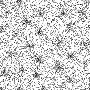 floral sin costura modelo. diagonal flor líneas modelo antecedentes. plano resumen flor líneas modelo. Derecho rayas textura antecedentes. línea modelo vector ilustración antecedentes.