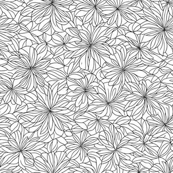 floral sin costura modelo. diagonal flor líneas modelo antecedentes. plano resumen flor líneas modelo. Derecho rayas textura antecedentes. línea modelo vector ilustración antecedentes.