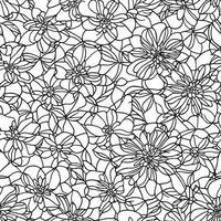 Floral seamless pattern. Diagonal flower lines pattern background. Flat abstract flower lines pattern. Straight stripes texture background. Line pattern Vector illustration background.