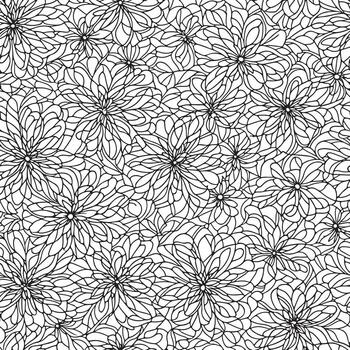 floral sin costura modelo. diagonal flor líneas modelo antecedentes. plano resumen flor líneas modelo. Derecho rayas textura antecedentes. línea modelo vector ilustración antecedentes.