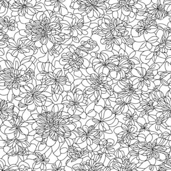 floral sin costura modelo. diagonal flor líneas modelo antecedentes. plano resumen flor líneas modelo. Derecho rayas textura antecedentes. línea modelo vector ilustración antecedentes.