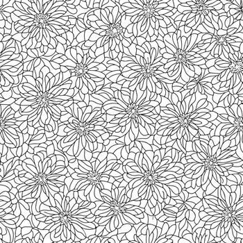 floral sin costura modelo. diagonal flor líneas modelo antecedentes. plano resumen flor líneas modelo. Derecho rayas textura antecedentes. línea modelo vector ilustración antecedentes.