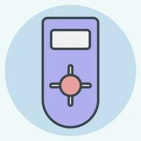 Icon Remote control 2. related to Air Conditioning symbol. color mate style. simple design editable. simple illustration vector