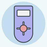 Icon Remote control 2. related to Air Conditioning symbol. color mate style. simple design editable. simple illustration vector