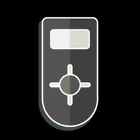 Icon Remote control 2. related to Air Conditioning symbol. glossy style. simple design editable. simple illustration vector