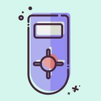 Icon Remote control 2. related to Air Conditioning symbol. MBE style. simple design editable. simple illustration vector