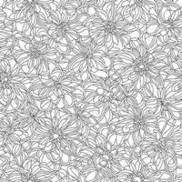 floral sin costura modelo. diagonal flor líneas modelo antecedentes. plano resumen flor líneas modelo. Derecho rayas textura antecedentes. línea modelo vector ilustración antecedentes.