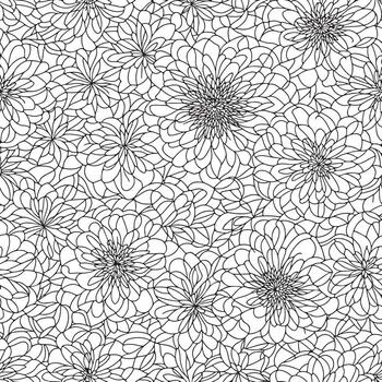 floral sin costura modelo. diagonal flor líneas modelo antecedentes. plano resumen flor líneas modelo. Derecho rayas textura antecedentes. línea modelo vector ilustración antecedentes.