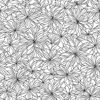 floral sin costura modelo. diagonal flor líneas modelo antecedentes. plano resumen flor líneas modelo. Derecho rayas textura antecedentes. línea modelo vector ilustración antecedentes.