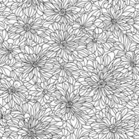 floral sin costura modelo. diagonal flor líneas modelo antecedentes. plano resumen flor líneas modelo. Derecho rayas textura antecedentes. línea modelo vector ilustración antecedentes.